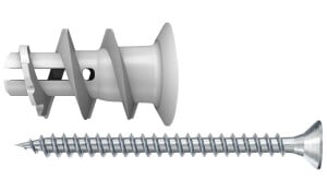 fischer Gipskartondübel GK S mit Schraube