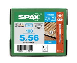 SPAX Terrassenschraube Zierkopf Bold, T-STAR plus, mit...