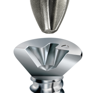 FEX-A Senkkopf Kreuzschlitz H Bohrspitze Vollgewinde Sonderoberfläche Silber A3J  PH2  -  3,9x32  -  1000 Stk