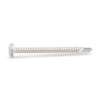 Bohrschraube DIN 7504 Linsenkopf TX25 Edelstahl rostfrei A2 4,8x25 Form M 100 Stk