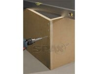 SPAX-M für MDF - Senkkopf Fräsrippen TG