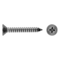 Senk-Blechschraube Kreuz PH, Form C A2 DIN 7982  3,9x22  1000 Stk