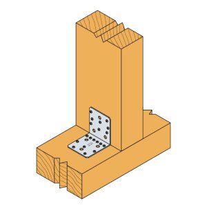 Winkel ohne Rippe verzinkt 105x105x90x3,0 - 50 Stk