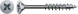 SPAX Senkkopf Kreuzschlitz Z - Teilgewinde WIROX A3J  PZ2  -  3,5x35  -  1000 Stk