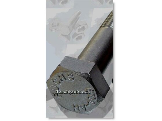 HV-Sechskantschraube 10.9 DIN 6914 f.verz. 12x80  1 Stk